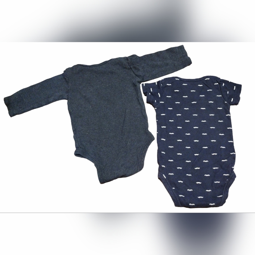 BOGO: Mustache & Long Sleeve Onesie